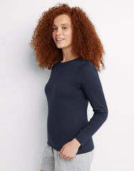 Hanes Women's Long Sleeve Cotton T-Shirt
