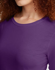 Hanes Women's Long Sleeve Cotton T-Shirt