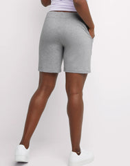 Hanes Women's Jersey Pocket Shorts, 7"