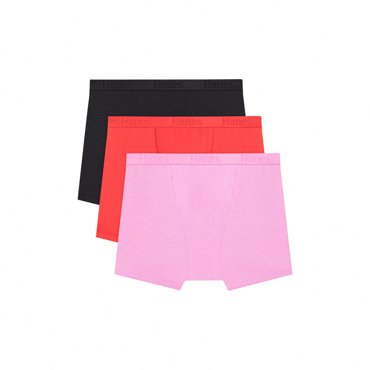 Hanes Originals Women's SuperSoft Boxer Brief Underwear, 3-Pack