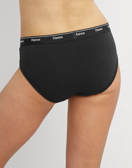 Hanes Originals Women's Hipster Underwear, Breathable Stretch Cotton, 6-Pack