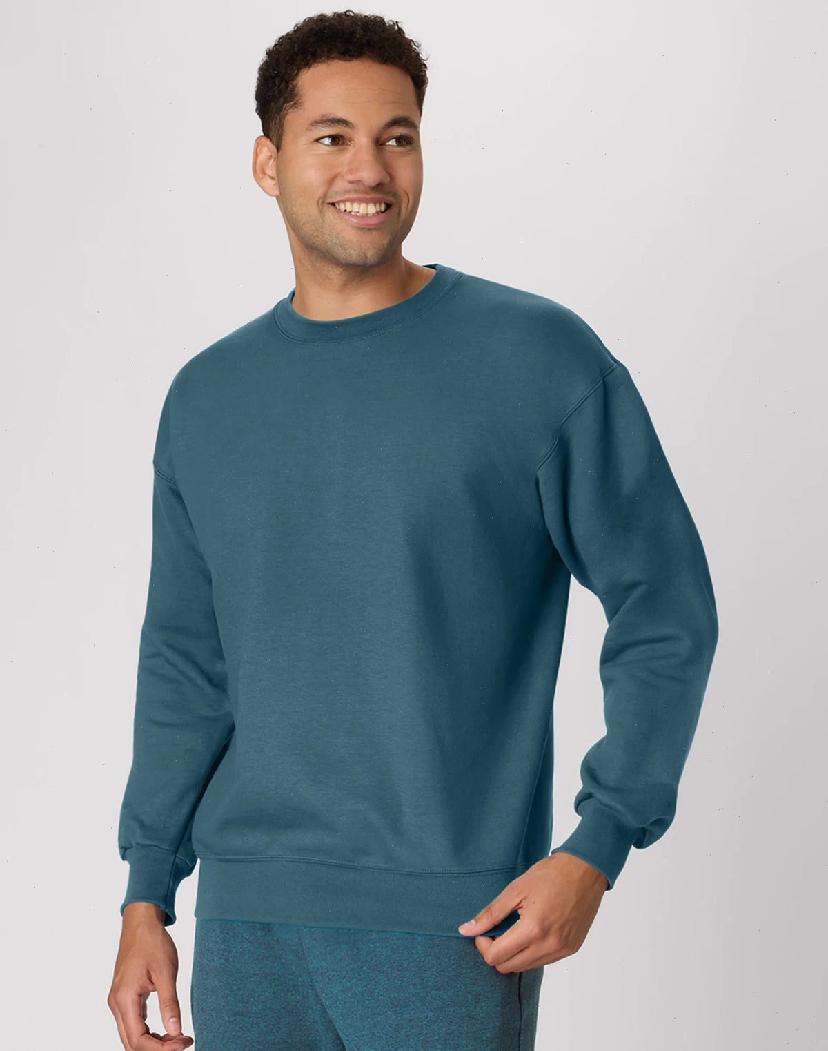 Hanes Ultimate Men's Heavyweight Fleece Crewneck Sweatshirt