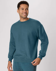 Hanes Ultimate Men's Heavyweight Fleece Crewneck Sweatshirt