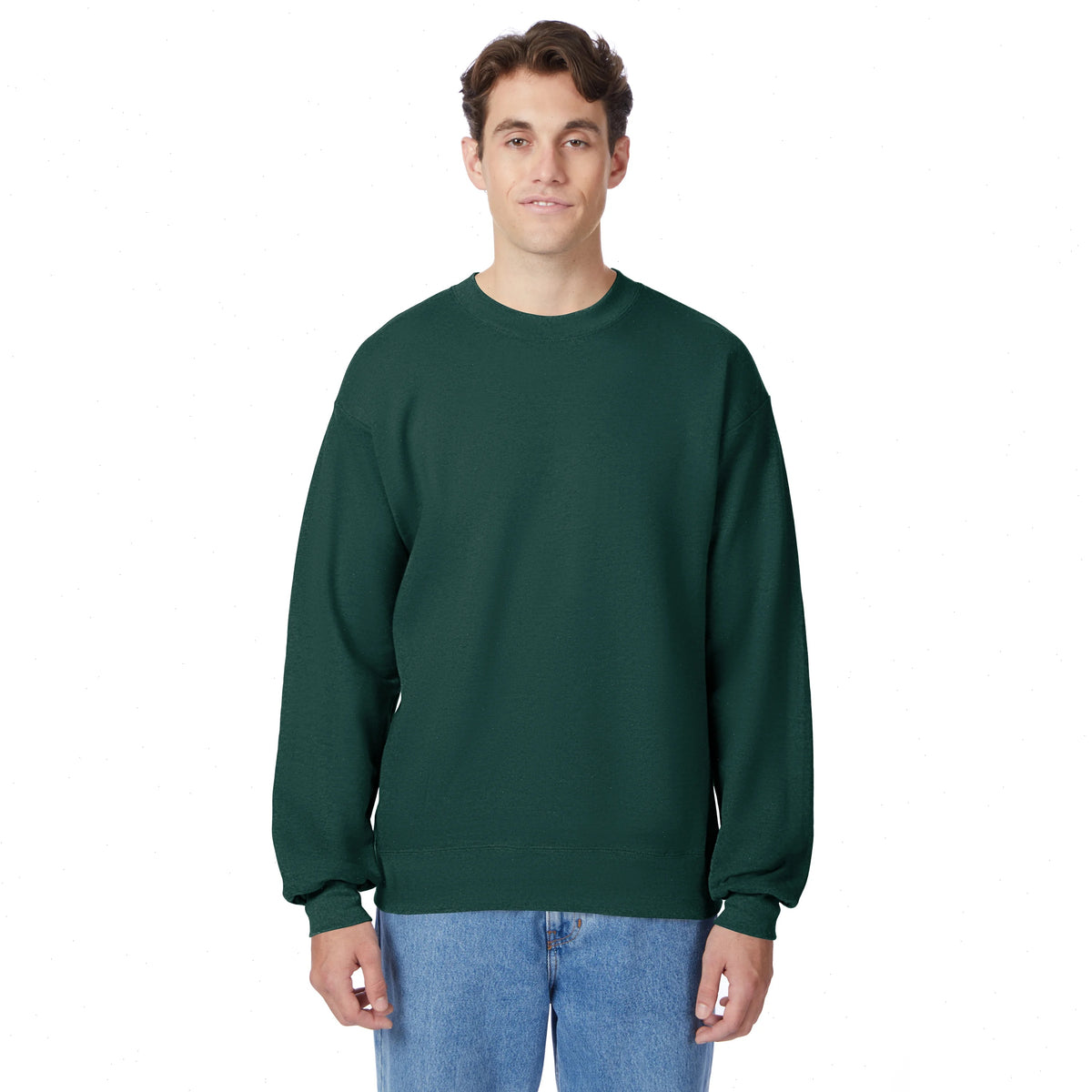 Hanes Ultimate Men's Heavyweight Fleece Crewneck Sweatshirt