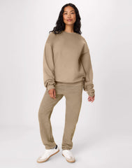 Hanes Ultimate Men's Heavyweight Fleece Crewneck Sweatshirt