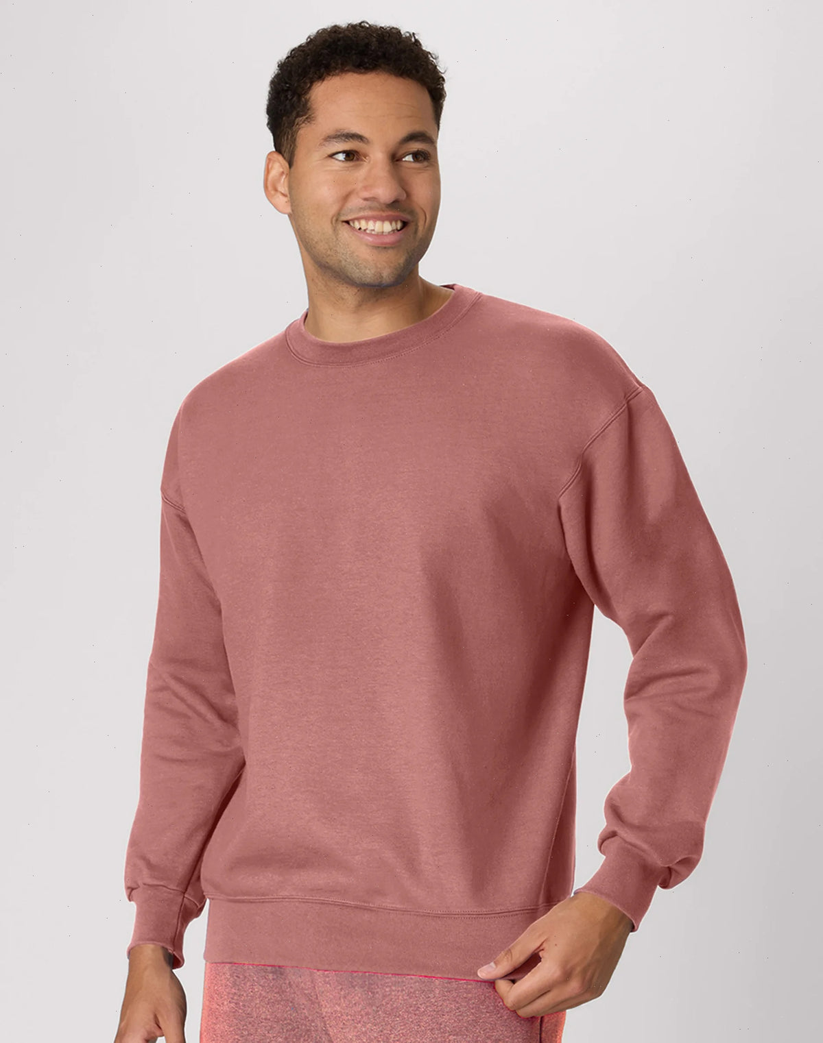 Hanes Ultimate Men's Heavyweight Fleece Crewneck Sweatshirt