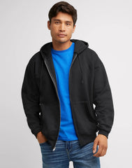 Hanes Ultimate Men's Full-Zip Heavyweight Fleece Hoodie