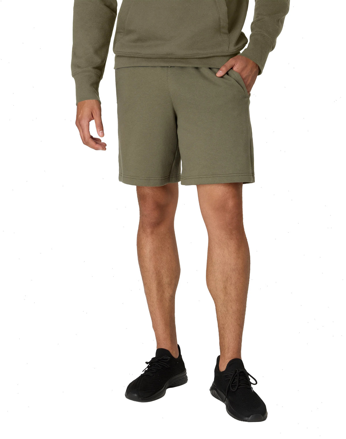 Hanes Originals Men's Fleece Sweat Shorts, 8"