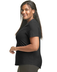 Hanes Just My Size Cotton Jersey Short Sleeve V-Neck T-Shirt (Plus Size)