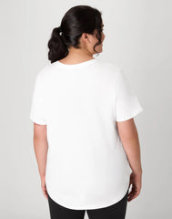 Hanes Just My Size Cotton Jersey Short Sleeve V-Neck T-Shirt (Plus Size)