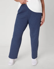 Hanes Just My Size EcoSmart Women's Fleece Sweatpants, Open Leg, 30.5" (Plus Size)