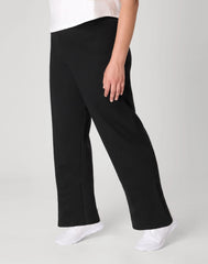 Hanes Just My Size EcoSmart Women's Fleece Sweatpants, Open Leg, 30.5" (Plus Size)