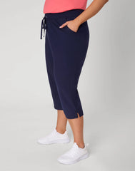 Hanes Just My Size Women's French Terry Capris, 19" (Plus Size)