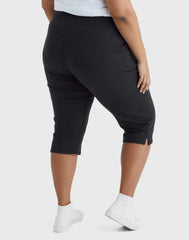 Hanes Just My Size Women's French Terry Capris, 19" (Plus Size)