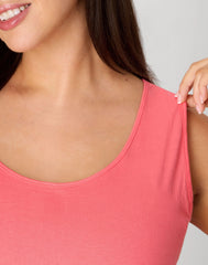 Hanes Just My Size Women&rsquo;s Cotton Jersey Tank, Shirttail Hem (Plus Size)