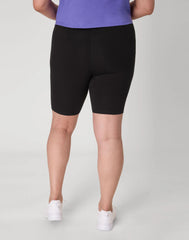 Hanes Just My Size Women's Stretch Jersey Bike Shorts, 9" (Plus Size)