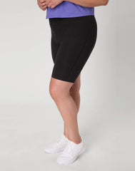 Hanes Just My Size Women's Stretch Jersey Bike Shorts, 9" (Plus Size)