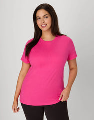 Hanes Just My Size Women&rsquo;s Cotton Crewneck T-Shirt (Plus Size)
