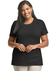 Hanes Just My Size Women&rsquo;s Cotton Crewneck T-Shirt (Plus Size)
