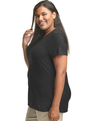 Hanes Just My Size Women&rsquo;s Cotton Crewneck T-Shirt (Plus Size)