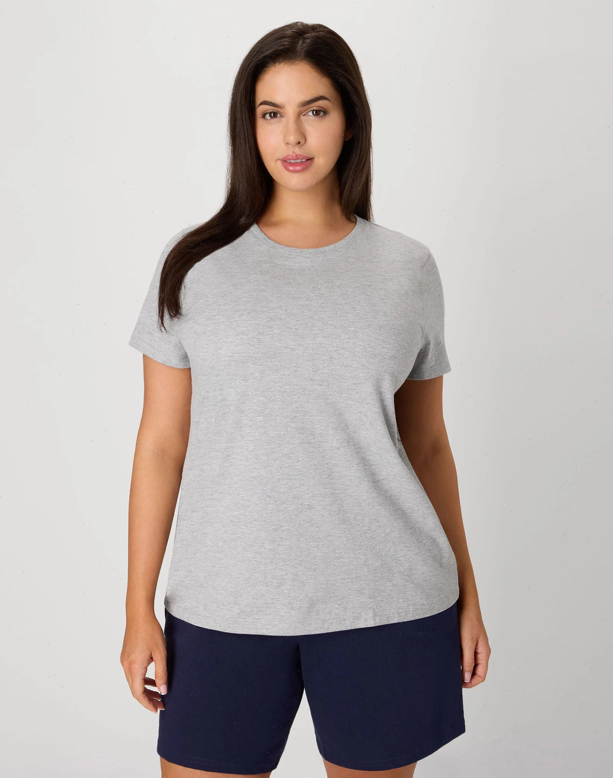 Hanes Just My Size Women&rsquo;s Cotton Crewneck T-Shirt (Plus Size)