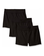 Hanes Girls' Jersey Shorts, 3-Pack