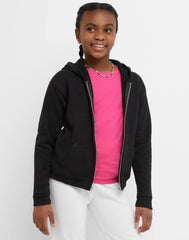 Hanes EcoSmart Girls' Full-Zip Hoodie