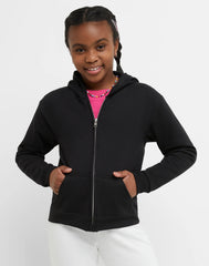 Hanes EcoSmart Girls' Full-Zip Hoodie