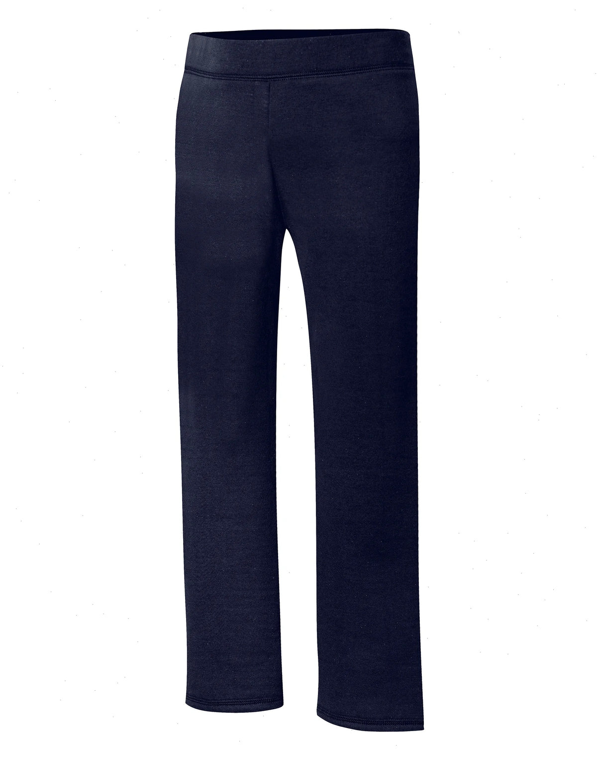 Hanes EcoSmart Girls' Fleece Sweatpants, Open Leg