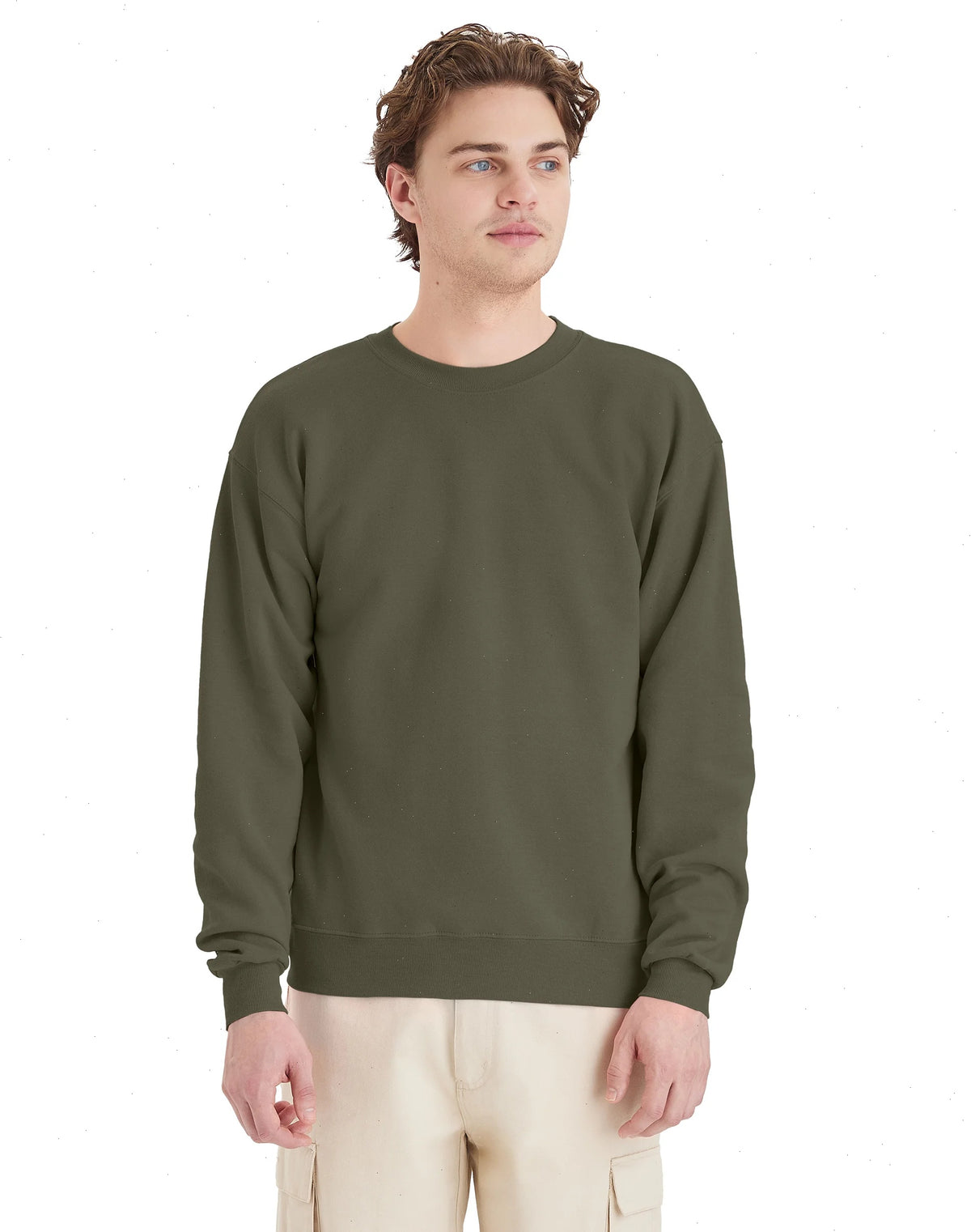 Hanes EcoSmart Unisex Fleece Sweatshirt (Big &amp; Tall Sizes Available)