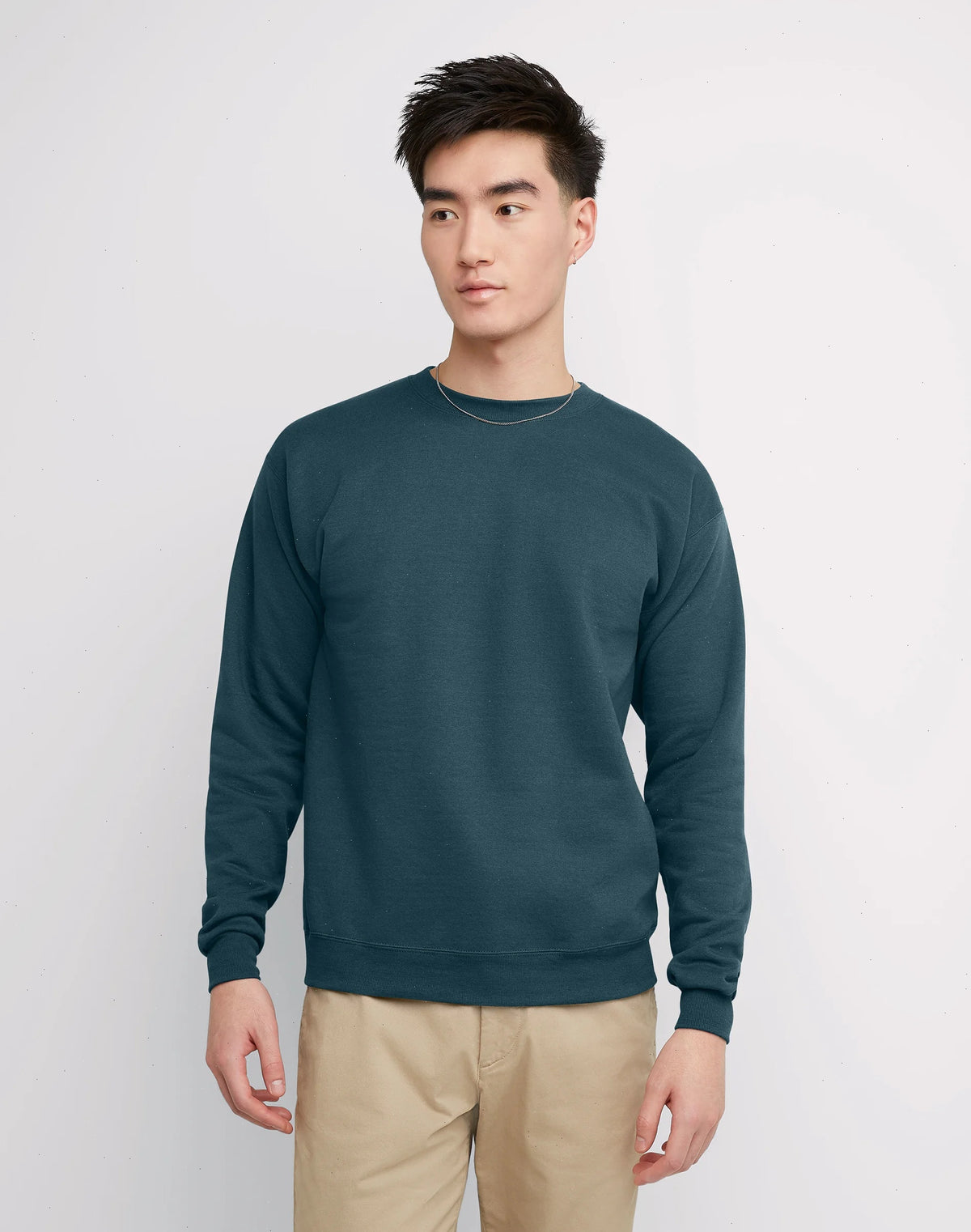 Hanes EcoSmart Unisex Fleece Sweatshirt (Big &amp; Tall Sizes Available)