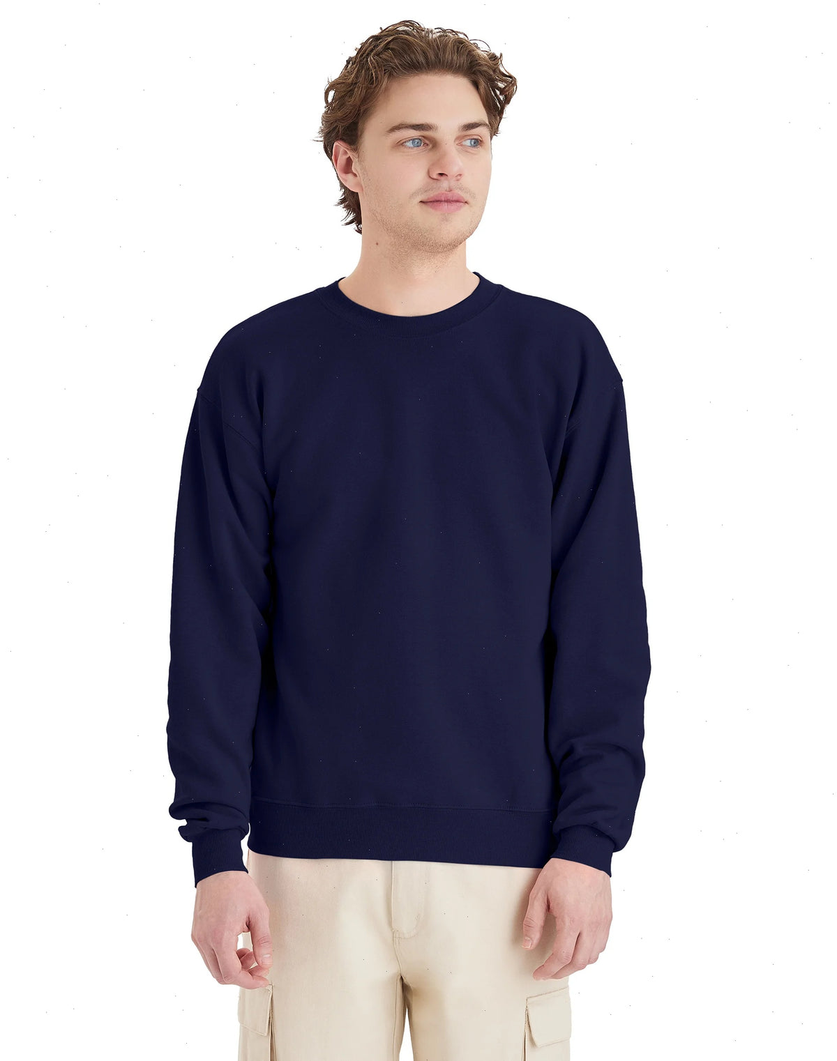 Hanes EcoSmart Unisex Fleece Sweatshirt (Big &amp; Tall Sizes Available)