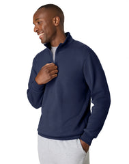 Hanes EcoSmart Men’s Fleece Quarter-Zip Pullover