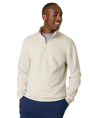 Hanes EcoSmart Men’s Fleece Quarter-Zip Pullover