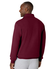 Hanes EcoSmart Men’s Fleece Quarter-Zip Pullover