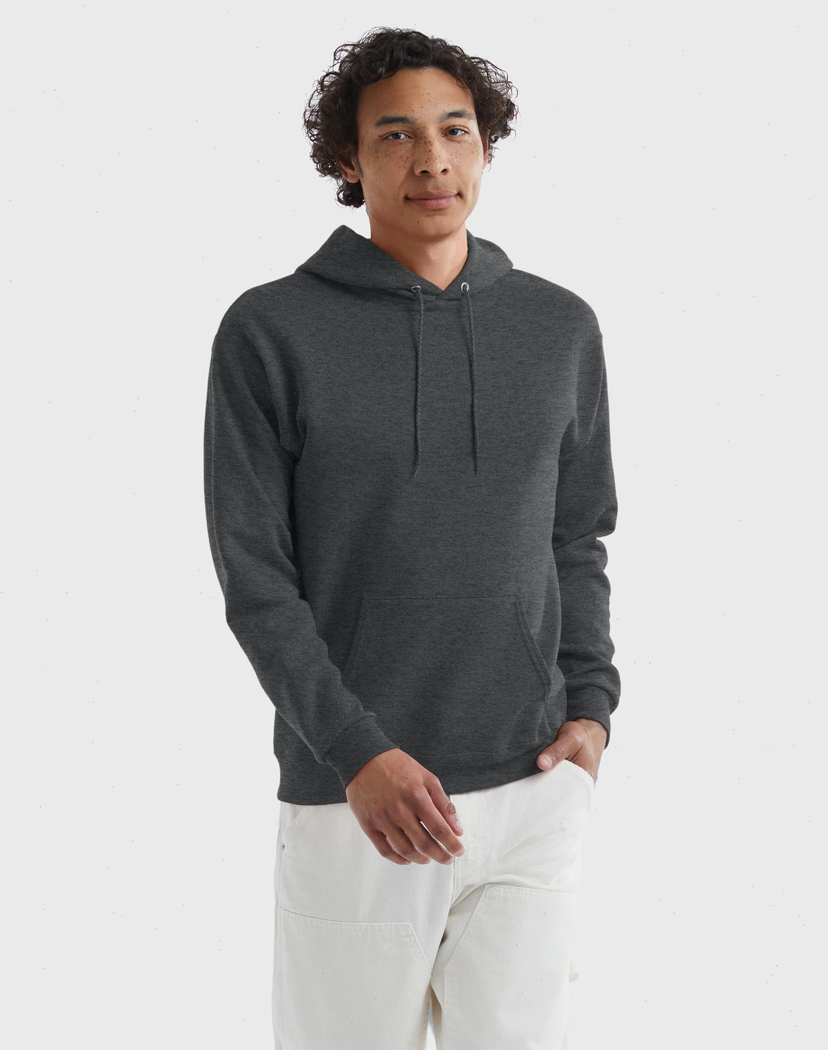 Hanes EcoSmart Unisex Fleece Hoodie (Big &amp; Tall Sizes Available)