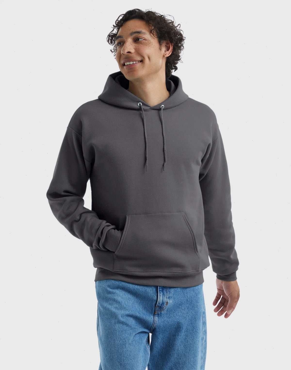 Hanes EcoSmart Unisex Fleece Hoodie (Big &amp; Tall Sizes Available)