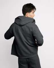 Hanes EcoSmart Unisex Full-Zip Fleece Hoodie