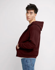 Hanes EcoSmart Unisex Full-Zip Fleece Hoodie