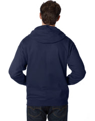 Hanes EcoSmart Unisex Full-Zip Fleece Hoodie