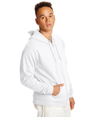 Hanes EcoSmart Unisex Full-Zip Fleece Hoodie