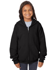 Hanes EcoSmart Kids' Full-Zip Hooded Jacket