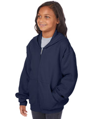 Hanes EcoSmart Kids' Full-Zip Hooded Jacket