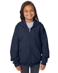 Hanes EcoSmart Kids' Full-Zip Hooded Jacket