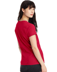 Hanes Perfect-T Women's V-Neck Cotton T-Shirt, Value 2-Pack