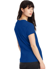 Hanes Perfect-T Women's V-Neck Cotton T-Shirt, Value 2-Pack