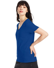 Hanes Perfect-T Women's V-Neck Cotton T-Shirt