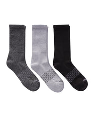 Hanes Absolute Active Men&rsquo;s Cushioned Crew Socks, Shoe Sizes 6-12, 3-Pairs