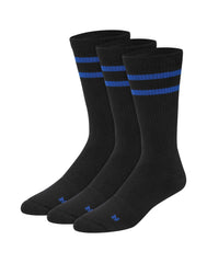 Hane's X-Temp Men's Compression Crew Socks, 3-Pairs