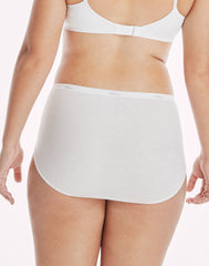 Hanes Women's Breathable Cotton Brief Underwear, White or Assorted, 10-Pack